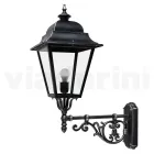 Outdoor Wall Lamp in Aluminium and Glass Made in Italy Vintage - Bonaria Viadurini