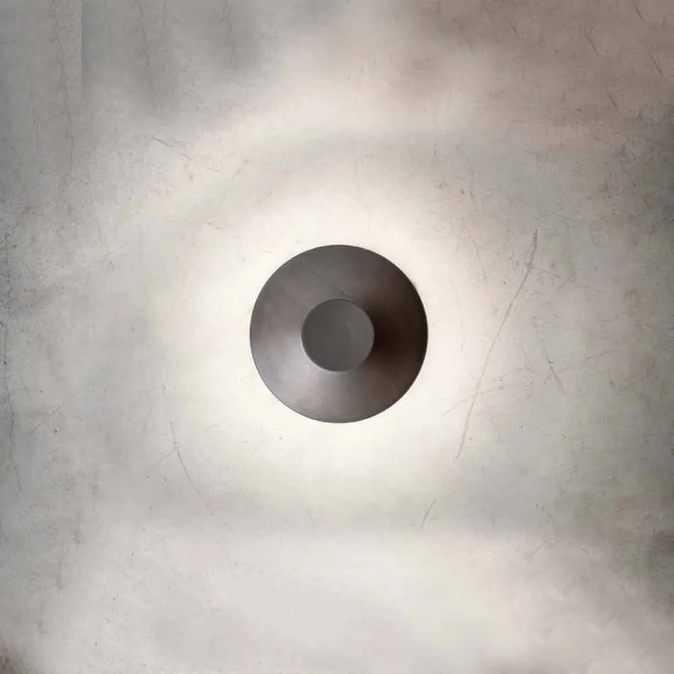 Wall Lamp for Modern Exterior in Copper Made in Italy - Pasdedeux Aldo Bernardi Viadurini