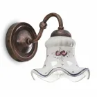 Vintage Iron and Ceramic Handcrafted Applique and Hand Decorated - Chieti Viadurini