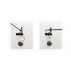 Vintage Brass Wall Lamp with Movable Arm - Meridiana Aldo Bernardi Viadurini