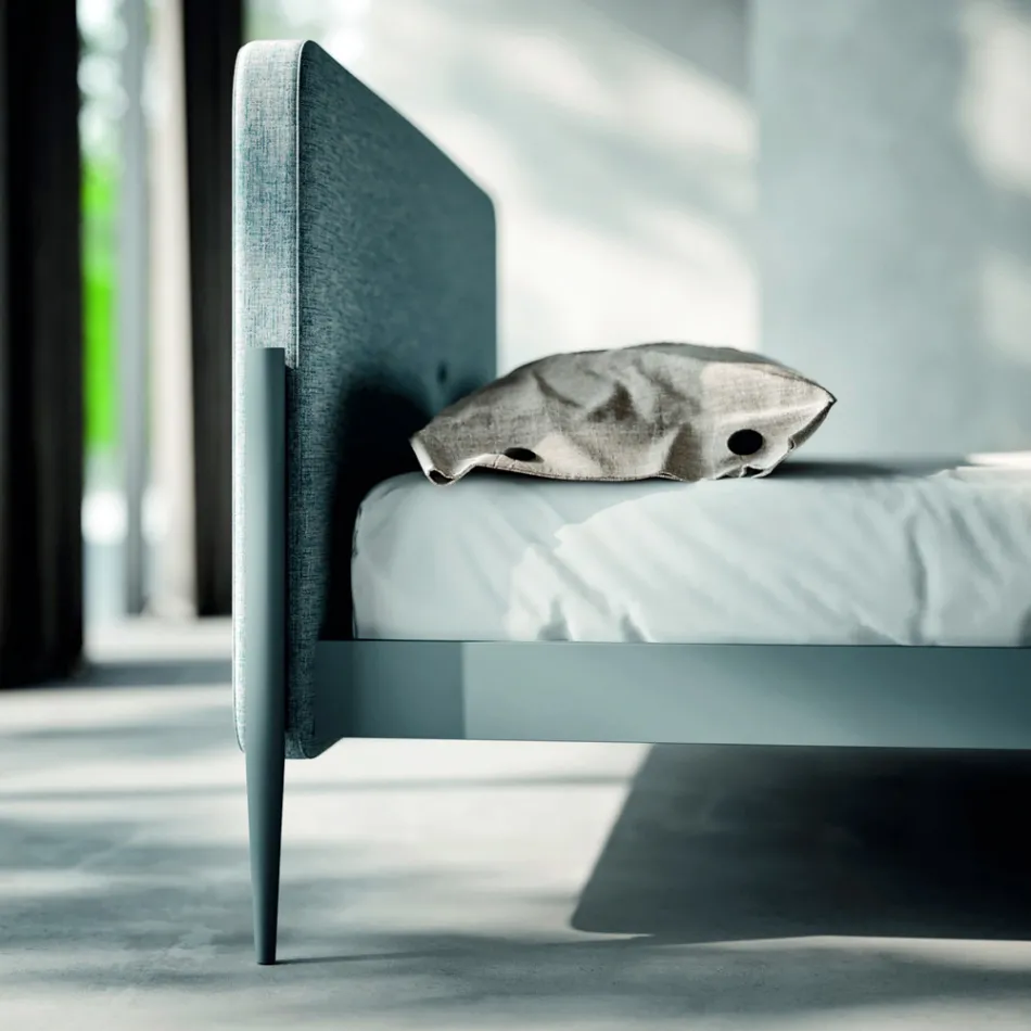 Bedroom Furniture with 4 Elements Modern Style Made in Italy - Eletta Viadurini