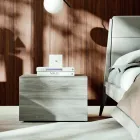 Double Bedroom Furniture with 4 Elements Made in Italy - Lucania Viadurini