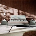 Double Bedroom with 4 Elements Made in Italy Furniture - Lucania