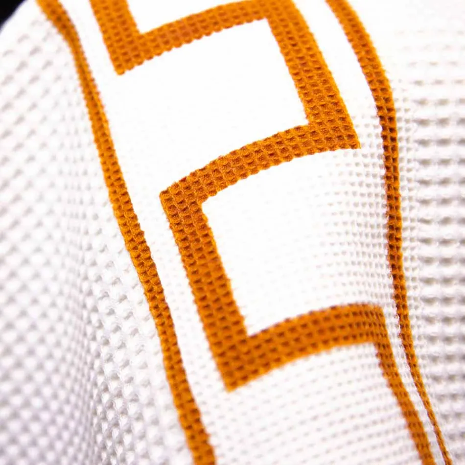 One-Piece Italian Cotton Hand-Printed Art Towel - Brands Viadurini