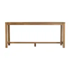 Outdoor Bar Counter 250x70 cm Made of Recycled Teak - View Viadurini