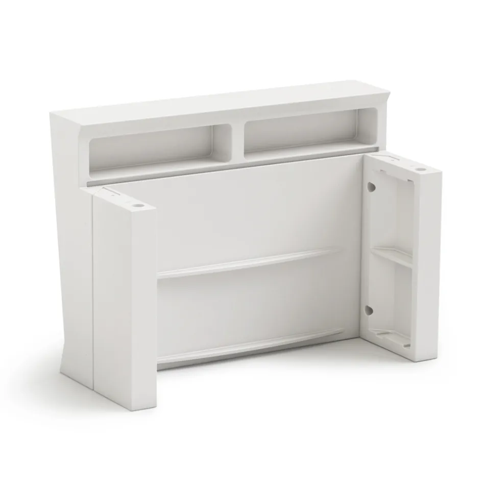 Modular Counter with Light Outdoor Made in Italy - Mistra Viadurini