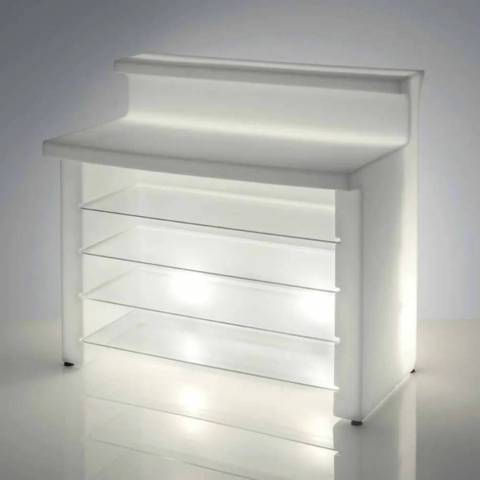 Modern style bar counter Slide Break Queue bright made in Italy Viadurini