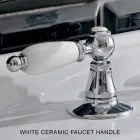 3 Hole Basin Mixer with Brass Drain Classic Handcrafted Style - Noriana Viadurini