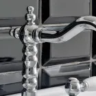 3 Hole Basin Mixer with Brass Drain Classic Handcrafted Style - Noriana Viadurini