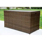 Outdoor Storage Boot in Hand Woven Polyrattan - Harald Viadurini