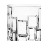 Low Drink Glasses in Decorated Ecological Crystal 12 Pcs - Catania Viadurini