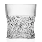 Low Tumbler Glasses in Eco Crystal Audace Decoration 12 Pieces - Ritmo Viadurini