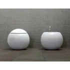 Ball-Shaped Bidet in Fanna Colored Ceramic Viadurini