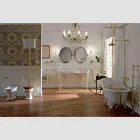 Classic Design White Bidet in White Ceramic Made in Italy - Paulina Viadurini