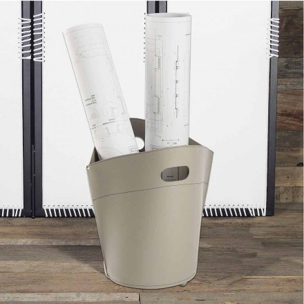 Log holder bag in Spinoza leather 100% Made in Italy Viadurini