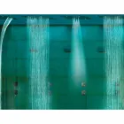 Bossini Dream shower head with three jets with modern colour therapy Viadurini