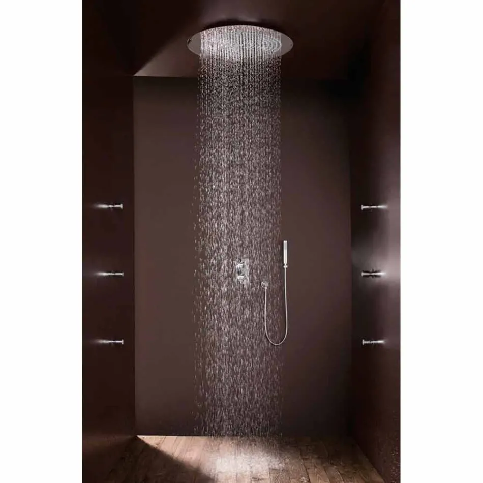 Bossini Shower Head Lights with Led Oki Flat Ø370mm Viadurini