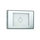 Bossini Two-jet chrome ceiling shower head with Dream chromotherapy Viadurini