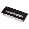 Stainless Steel Bioethanol Burner for Linear Fireplace Made in Italy - Brandon