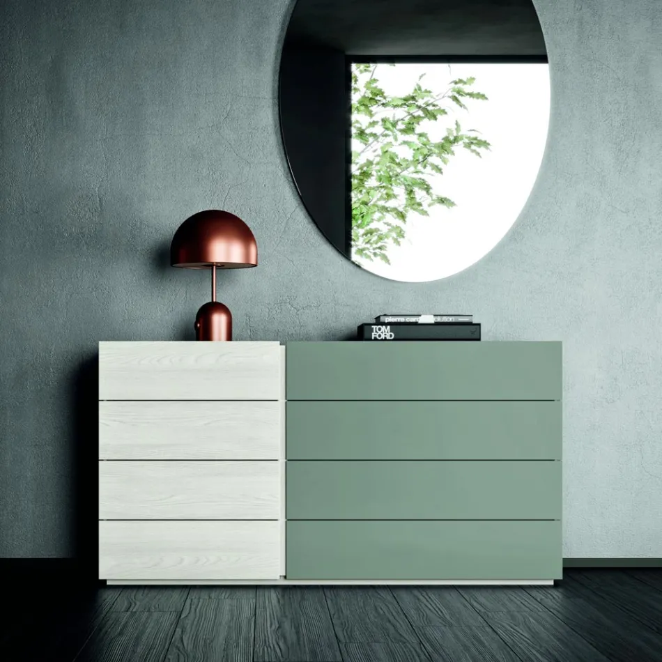 Complete Room with 4 Modern Design Elements Made in Italy - Mallorca Viadurini