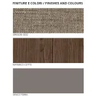 Bedroom with 4 Elements Modern Style Made in Italy High Quality - Minorco Viadurini