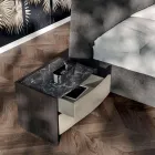 Modern Style 4-Element Bedroom Made in Italy - Calimero Viadurini