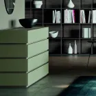 Bedroom with 5 Modern Elements Made in Italy High Quality - Rieti Viadurini