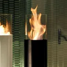Bioethanol fireplace Outdoor Dean painted steel floor Viadurini