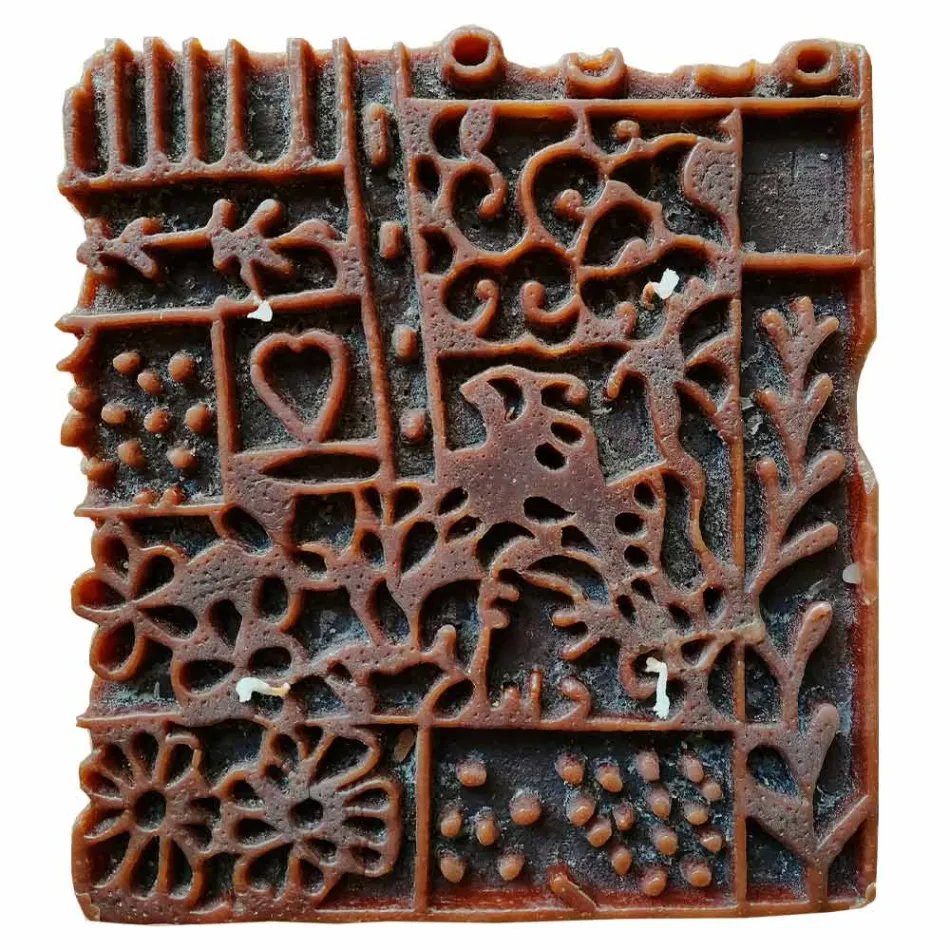 Artisan Candle with 4 Wicks in Scented Wax Made in Italy - Tacna Viadurini