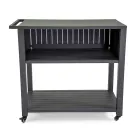 Outdoor Trolley in Painted Aluminium with Different Finishes - Hotel Viadurini