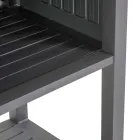 Outdoor Trolley in Painted Aluminium with Different Finishes - Hotel Viadurini