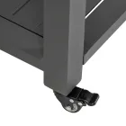 Outdoor Trolley in Painted Aluminium with Different Finishes - Hotel Viadurini