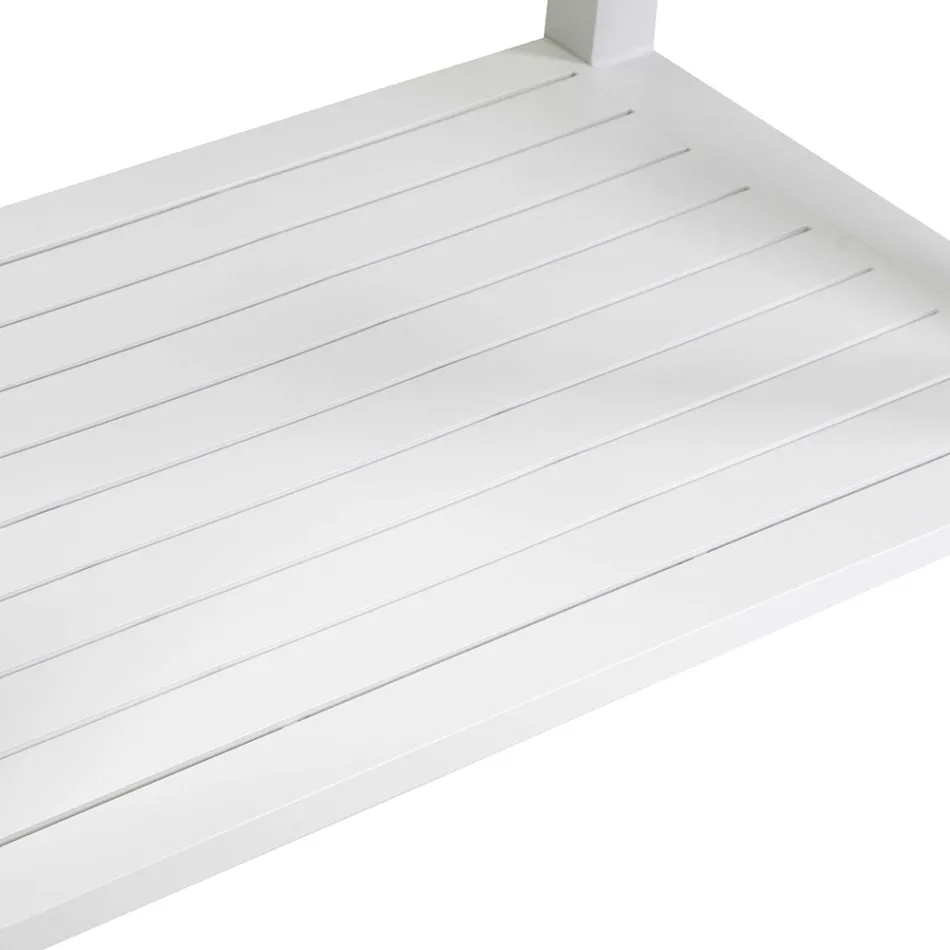 Outdoor Trolley in Painted Aluminium with Different Finishes - Hotel Viadurini