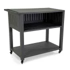 Outdoor Trolley in Painted Aluminium with Different Finishes - Hotel Viadurini