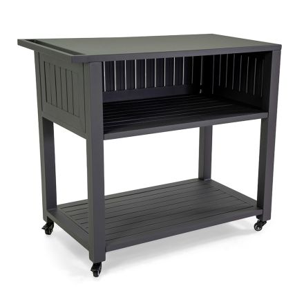 Outdoor Trolley in Painted Aluminium with Different Finishes - Hotel Viadurini