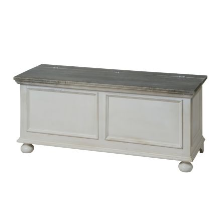 Chest with Solid Poplar Structure Made in Italy - Dievis Viadurini