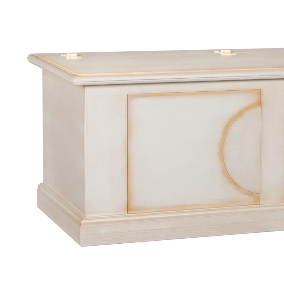 Chest in Veneered Wood with Different Finishes Made in Italy - Krishna Viadurini