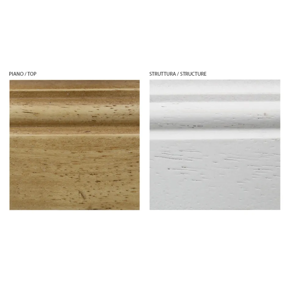 Chest in Veneered Wood and Different Finishes Made in Italy - Hermod Viadurini