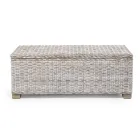 Outdoor chest in natural fibre of Kubù - Nogitsune Viadurini