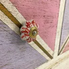 Handcrafted Wooden Chest of Drawers with Colored Drawers Made in Italy - Brighella Viadurini