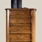 Classic Style Wooden Chest of 7 or 5 Drawers Made in Italy - Richard Viadurini