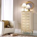 Classic Style Wooden Chest of 7 or 5 Drawers Made in Italy - Richard
