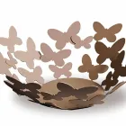 White, Beige or Ivory Iron Design Centerpiece Made in Italy - Leiden Viadurini