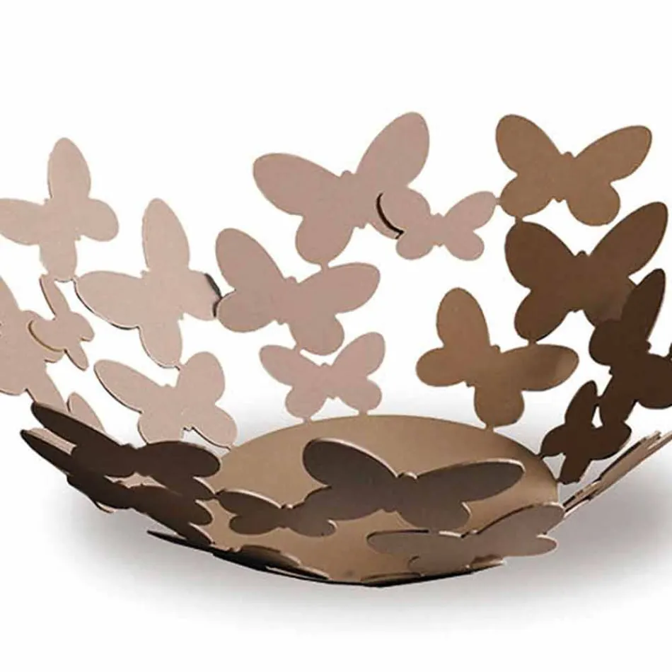 White, Beige or Ivory Iron Design Centerpiece Made in Italy - Leiden Viadurini