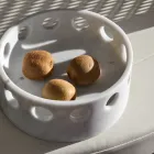 Satin Marble Centrepiece/Pocket Tray Made in Italy - Hinata Viadurini