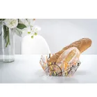 Basket Plexiglass Multicolor Design Made in Italy - Multibread Viadurini