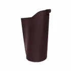 Internal leather pellet basket 15 Kg of Sapel design Viadurini