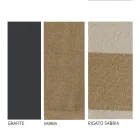 Outdoor Chaise Longue in Iron and Handmade Fabric Made in Italy - Relax Viadurini