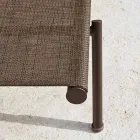 Garden Chaise Longue Aluminium and Technical Fabric - Bahia by Varaschin Viadurini