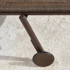 Garden Chaise Longue Aluminium and Technical Fabric - Bahia by Varaschin Viadurini